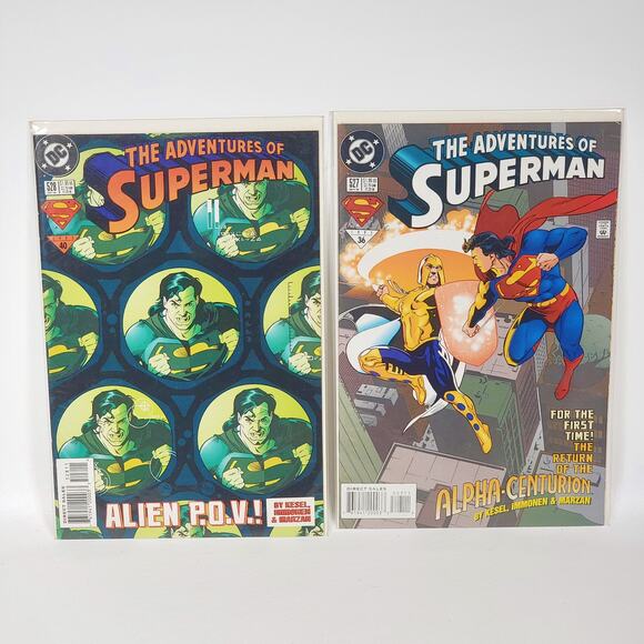 Adventures of Superman 10 Comic Lot Vol 1 507 518–526 DC 1993–95 BnB VG Plus - Picture 2 of 6